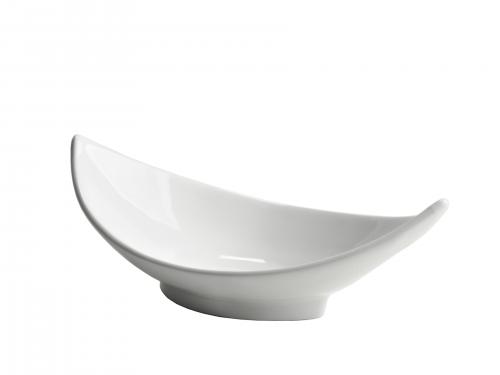 White Leaf Dish - Hall's Rental
