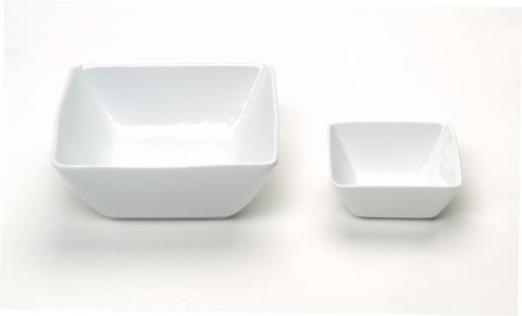 white square serving bowls