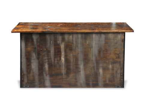 Old Fashioned Western Rustic Wood Bar
