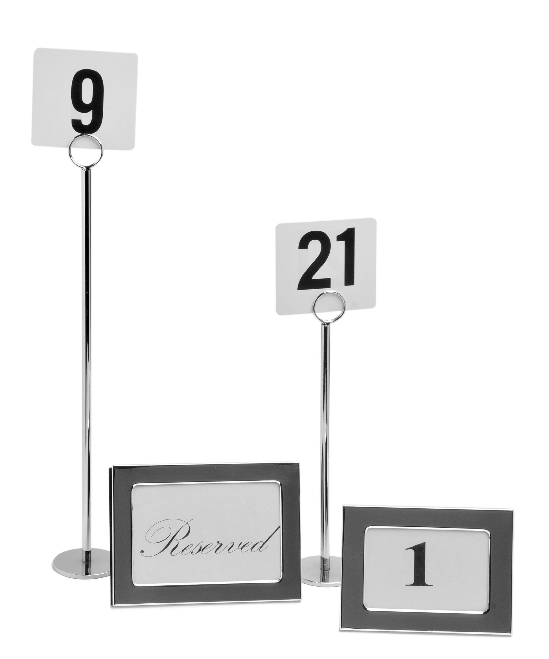Table Numbers - Hall's Rental